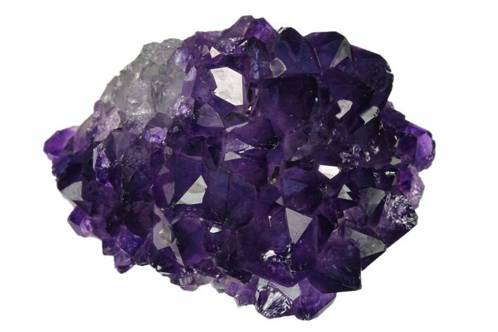 Dark Purple, Amethyst Crystal Cluster - Uruguay #139455